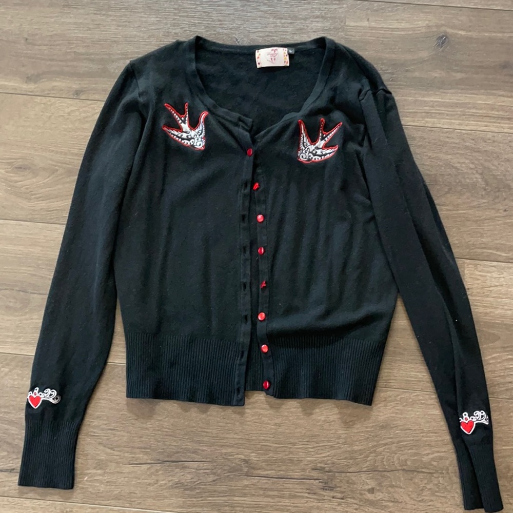 Rockabilly style cardigan